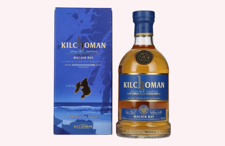 Kilchoman MACHIR BAY Islay Single Malt Scotch Whisky 46% Vol. 0,7l in Geschenkbox