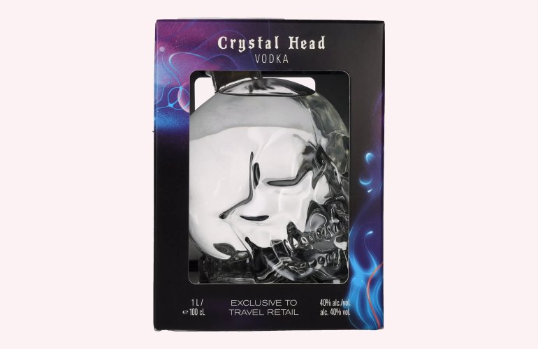 Crystal Head Vodka 40% Vol. 1l in Giftbox