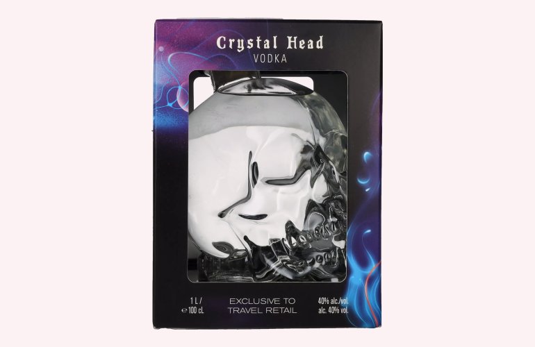 Crystal Head Vodka 40% Vol. 1l in Geschenkbox