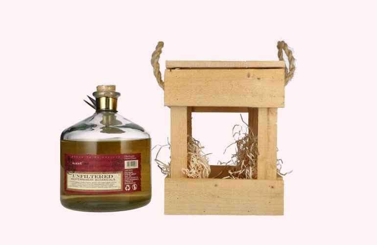 Roby Marton Gin Original Italian Premium Dry 47% Vol. 2l in Holzkiste