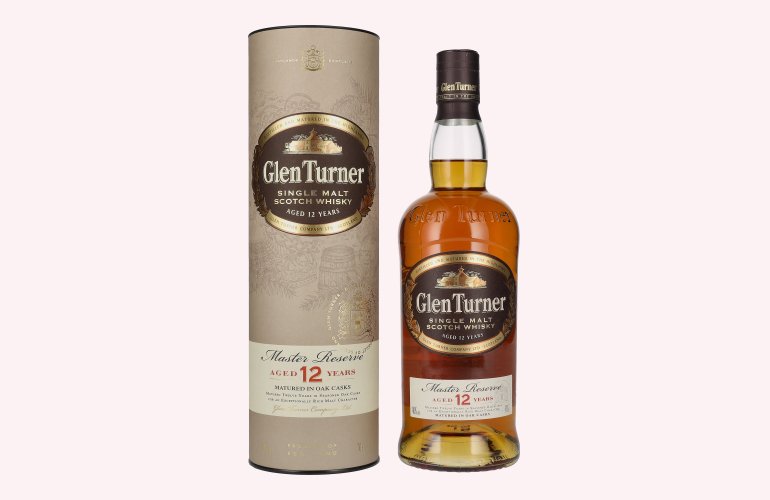 Glen Turner 12 Years Old Master Legend Single Malt Scotch Whisky 40% Vol. 0,7l in Geschenkbox
