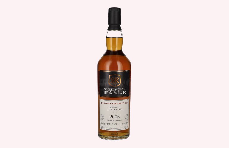 Whiskymax SPIRIT & CASK RANGE Tomintoul Single Cask Sherry Cask Matured 2005 53,5% Vol. 0,7l