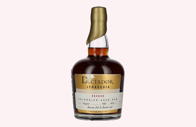 Dictador JERARQUÍA 35 Years Old BORBÓN Rum 1985 46% Vol. 0,7l