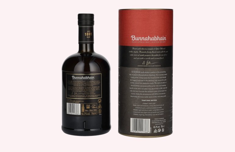 Bunnahabhain 12 Years Old Islay Single Malt Scotch Whisky 46,3% Vol. 0,7l in Giftbox