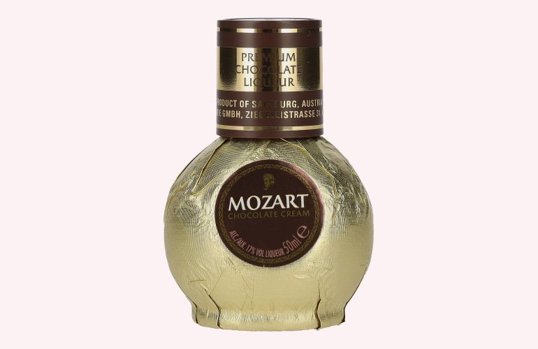 Mozart Gold Chocolate Cream 17% Vol. 0,05l