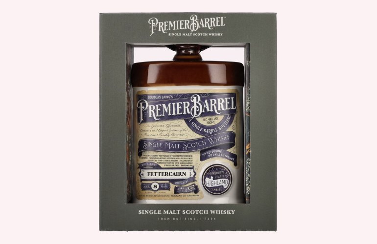 Douglas Laing PREMIER BARREL Fettercairn 8 Years Old Single Malt 2012 46% Vol. 0,7l in Giftbox