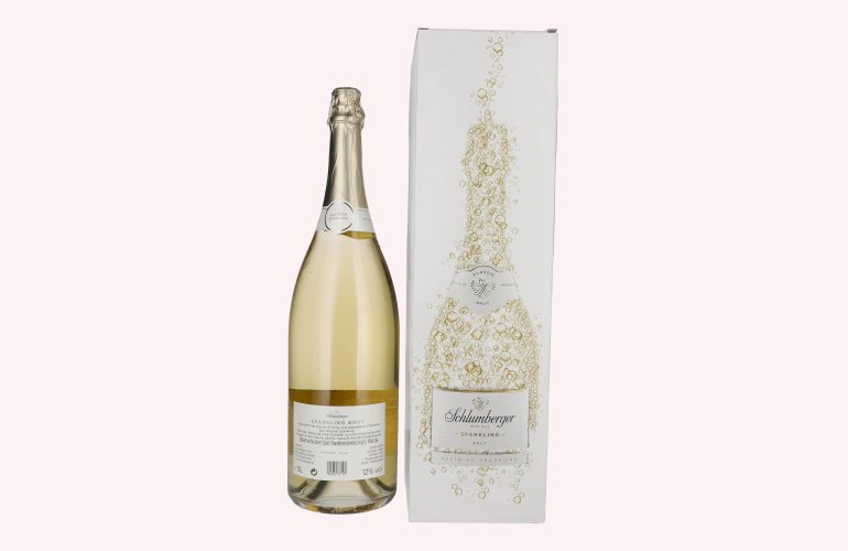 Schlumberger Sparkling Jahrgangssekt Brut 2021 12% Vol. 3l in Geschenkbox