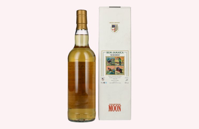 Moon Import Reserve REMEMBER Rum Jamaica Pot Still 2022 45% Vol. 0,7l in geschenkverpakking