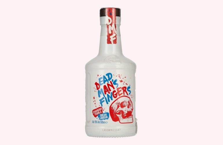 Dead Man's Fingers Strawberry Tequila Cream Liqueur 15% Vol. 0,5l