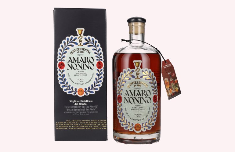 Amaro Nonino Quintessentia Di Erbe Liquore 35% Vol. 0,7l in Giftbox