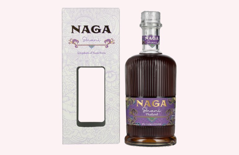 Naga Shani Thailand PX Casks Finish 46% Vol. 0,7l in Giftbox