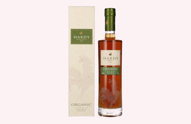Hardy V.S.O.P Fine Cognac ORGANIC 40% Vol. 0,7l in Geschenkbox
