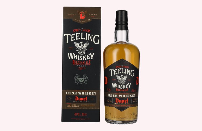 Teeling Small Batch DUVEL Belgian Ale Beer Cask Collaboration Irish Whiskey 46% Vol. 0,7l in Geschenkbox