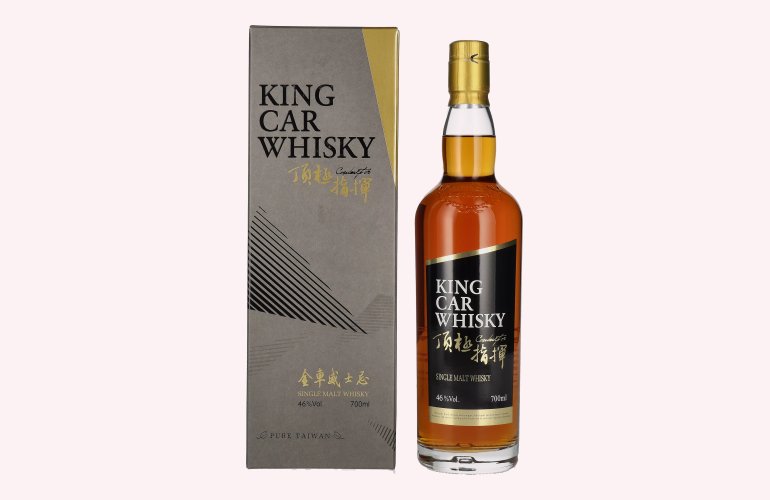 Kavalan KING CAR CONDUCTOR Single Malt Whisky 46% Vol. 0,7l in Geschenkbox