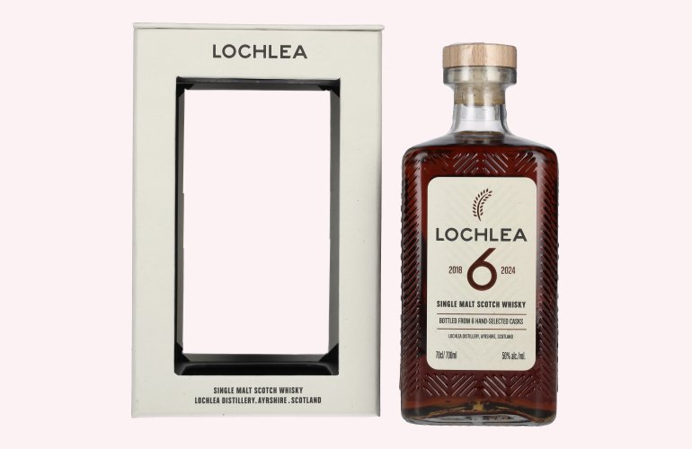 Lochlea 6 Years Old Single Malt Scotch Whisky 2018/2024 50% Vol. 0,7l in Geschenkbox