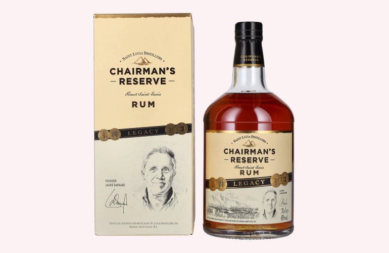 Chairman's Reserve Rum LEGACY EDITION 43% Vol. 0,7l in Giftbox