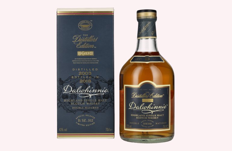 Dalwhinnie The Distillers Edition 2018 Double Matured 2003 43% Vol. 0,7l in Geschenkbox