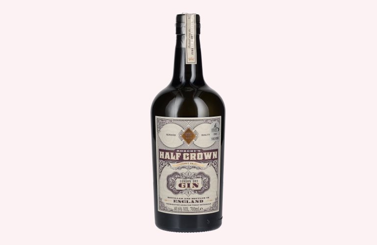 Rokeby's Half Crown London Dry Gin 40,6% Vol. 0,7l