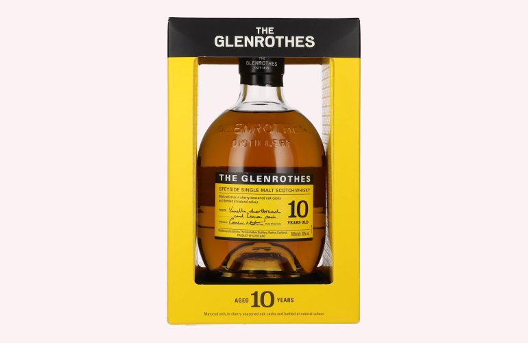 The Glenrothes 10 Years Old Speyside Single Malt 40% Vol. 0,7l in Giftbox