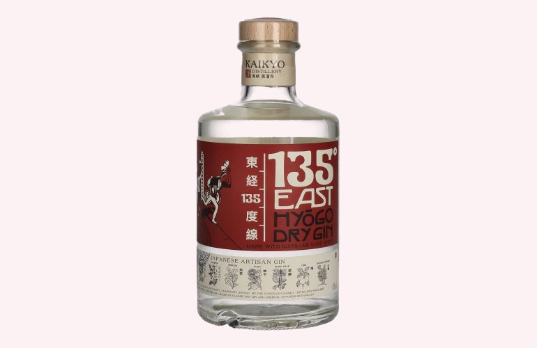 135° EAST Hyōgo Dry Gin 42% Vol. 0,7l