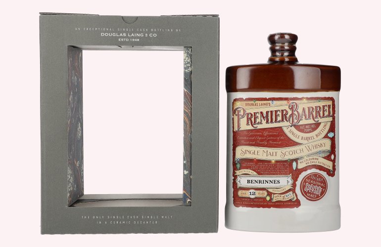 Douglas Laing PREMIER BARREL Benrinnes 12 Years Old Christmas Edition 2023 46% Vol. 0,7l in Geschenkbox