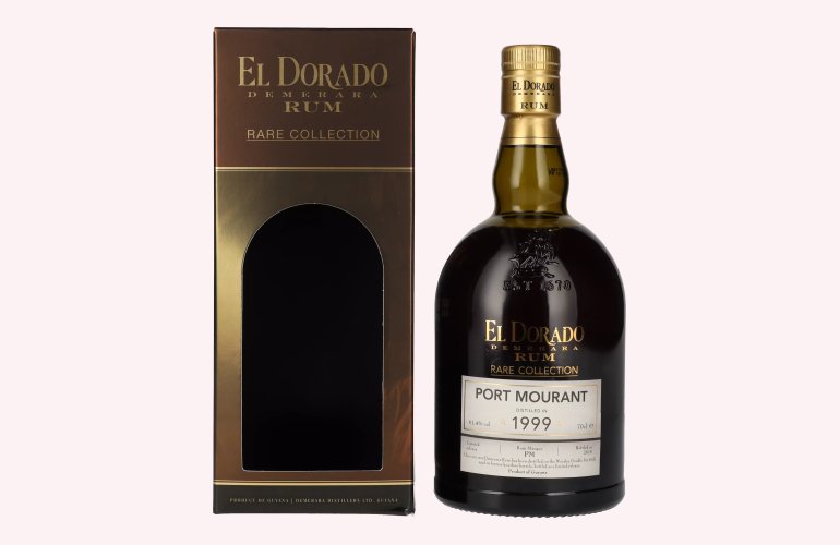 El Dorado PORT MOURANT Demerara Rum RARE COLLECTION Limited Release 1999 61,4% Vol. 0,7l in Geschenkbox
