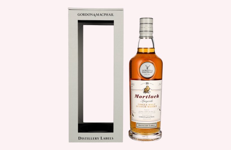 Gordon & MacPhail MORTLACH 25 Years Old Distillery Labels 46% Vol. 0,7l in Giftbox