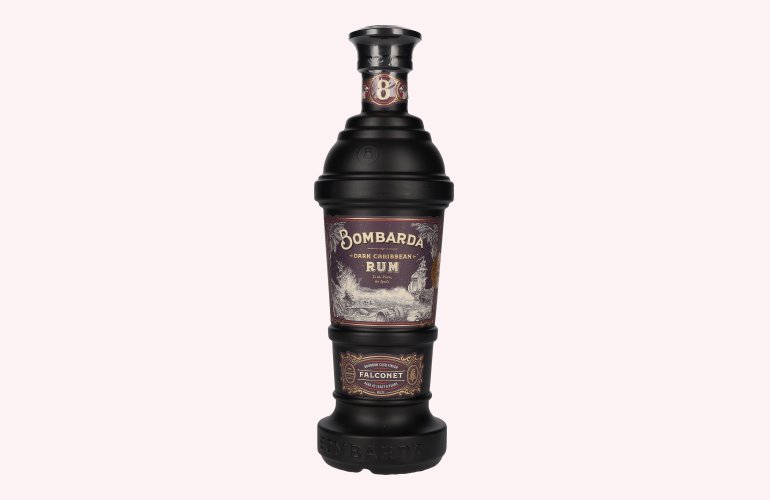Bombarda FALCONET Dark Caribbean Rum 43% Vol. 0,7l