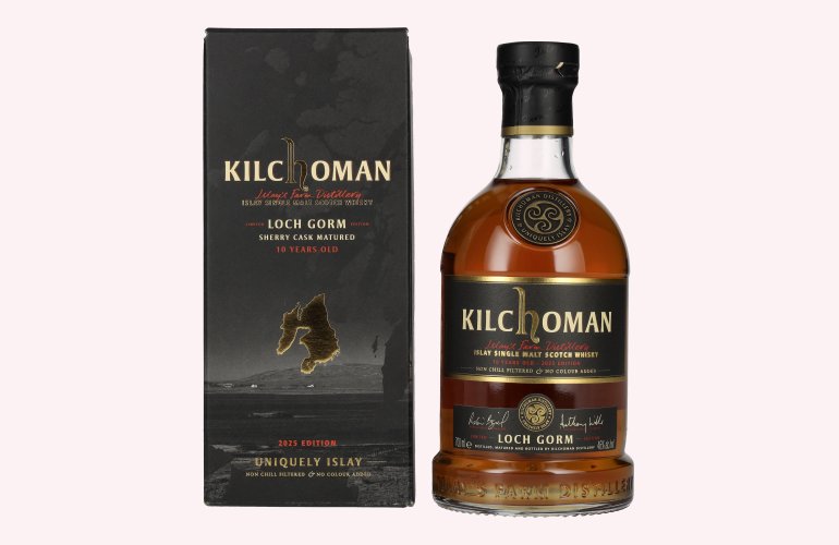 Kilchoman 10 Years Old LOCH GORM Limited Edition 2025 46% Vol. 0,7l in Geschenkbox