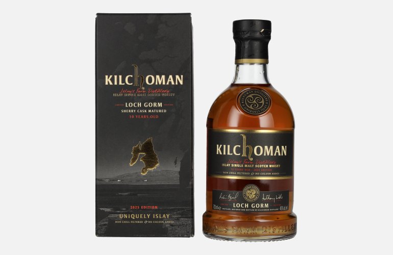 Kilchoman 10 Years Old LOCH GORM Limited Edition 2025 46% Vol. 0,7l in Giftbox