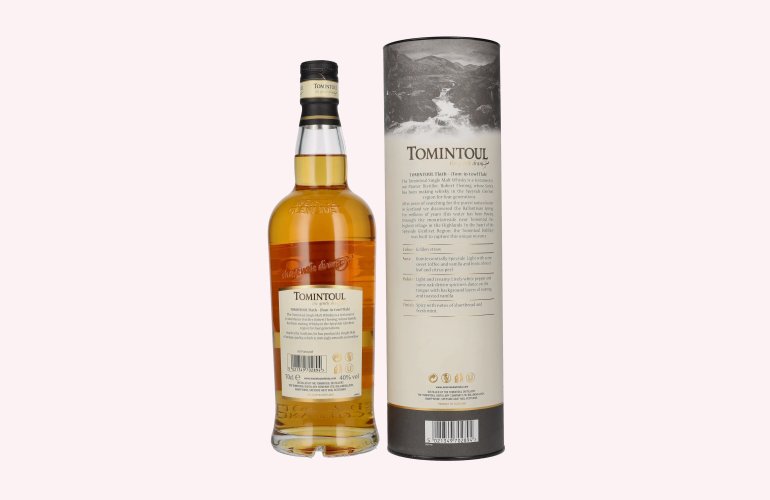 Tomintoul Tlàth Single Malt Scotch Whisky 40% Vol. 0,7l in geschenkverpakking