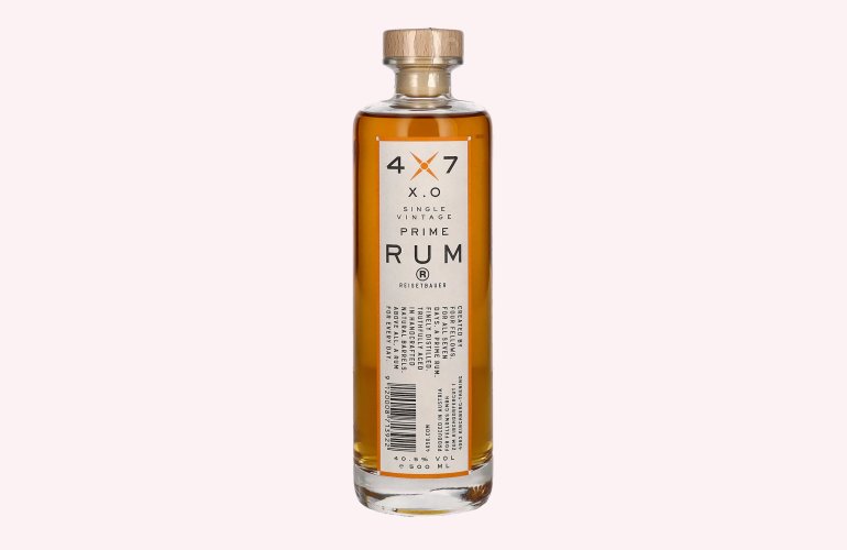 4X7 X.O Single Vintage Prime Rum 40,5% Vol. 0,5l