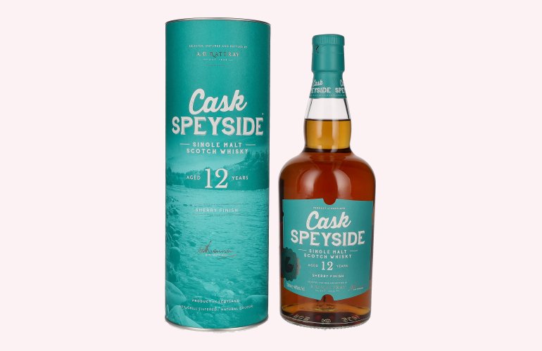 A.D. Rattray Cask SPEYSIDE 12 Years Old Single Malt SHERRY FINISH 46% Vol. 0,7l in Geschenkbox