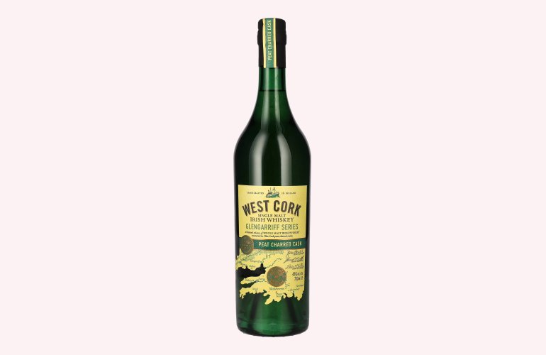 West Cork Glengarriff Series PEAT CHARRED CASK Single Malt Irish Whiskey 43% Vol. 0,7l