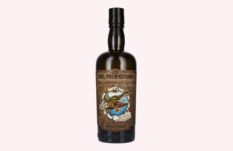 Del Professore Gin CROCODILE 45% Vol. 0,7l