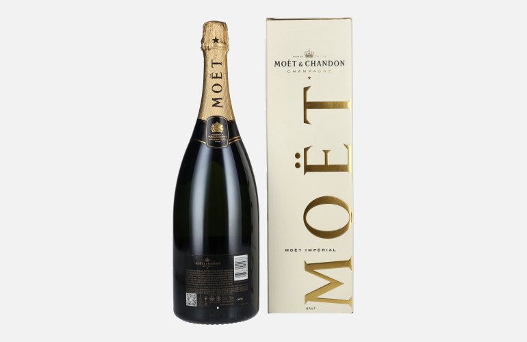 Moët & Chandon Champagne IMPÉRIAL Brut 12% Vol. 1,5l in geschenkverpakking