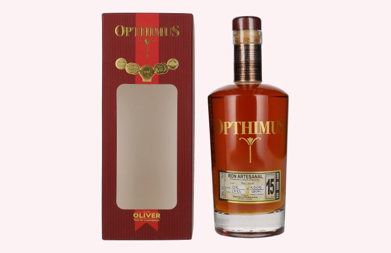 Opthimus 15 Años Res Laude 38% Vol. 0,7l in Giftbox