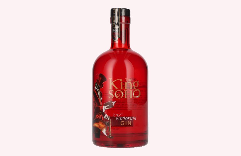The King of Soho Variorum Gin Pink Strawberry Edition 37,5% Vol. 0,7l