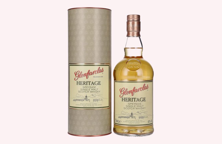 Glenfarclas HERITAGE Speyside Single Malt Scotch Whisky 40% Vol. 0,7l in Giftbox
