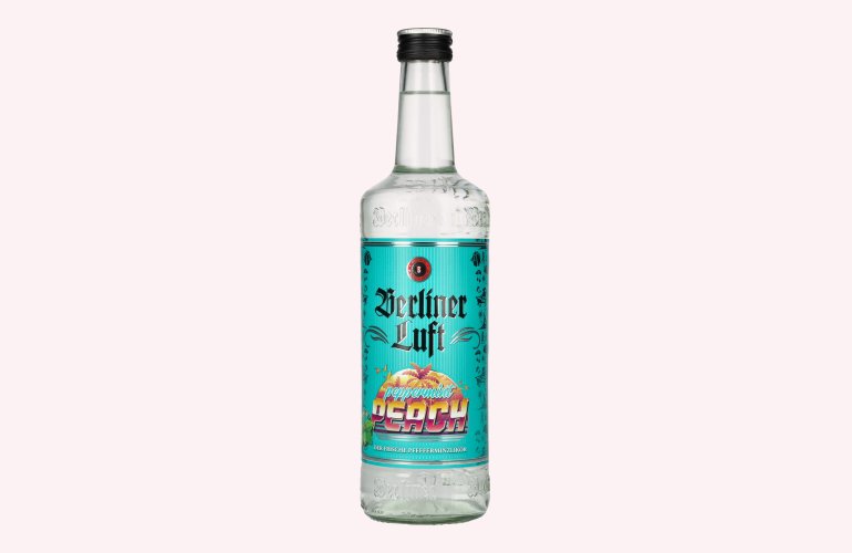 Berliner Luft PEPPERMINT PEACH Der Frische Pfefferminzlikör 18% Vol. 0,7l