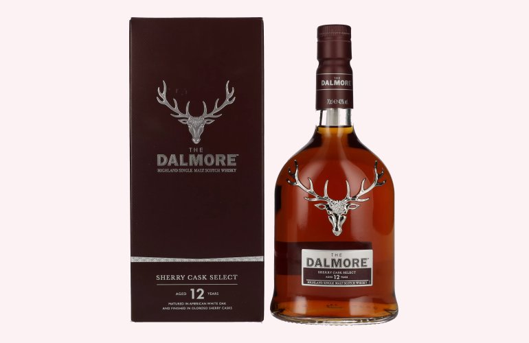 The Dalmore 12 Years Old SHERRY CASK SELECT 43% Vol. 0,7l in Geschenkbox