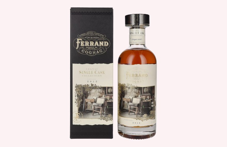 Cognac Ferrand SINGLE CASK Collection Vintage 2012 49,8% Vol. 0,7l in Giftbox