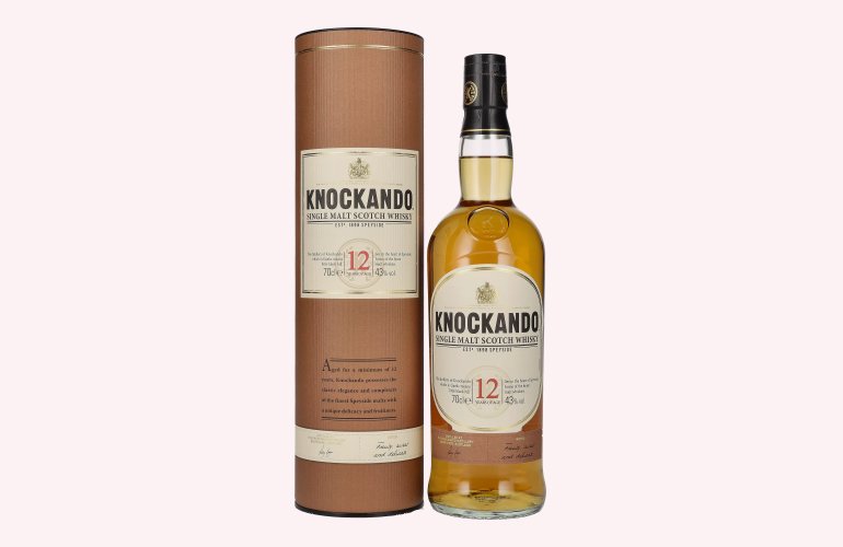 Knockando 12 Years Old Single Malt Scotch Whisky 43% Vol. 0,7l in Geschenkbox