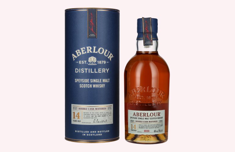 Aberlour 14 Years Old DOUBLE CASK MATURED Batch 0006 40% Vol. 0,7l in Giftbox