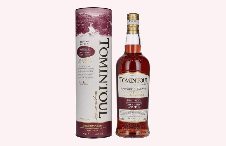 Tomintoul Small Batch Tawny Port Cask Finish 40% Vol. 0,7l in Giftbox
