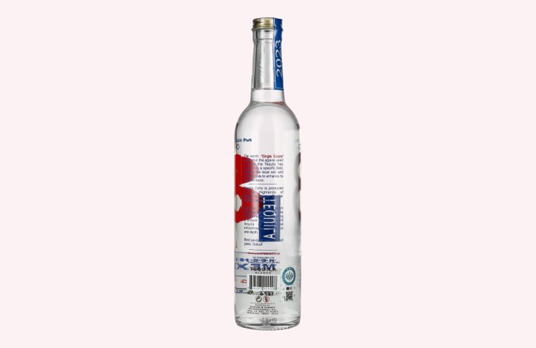 Tequila Ocho Blanco POTRERO GRANDE Single Estate 40% Vol. 0,5l