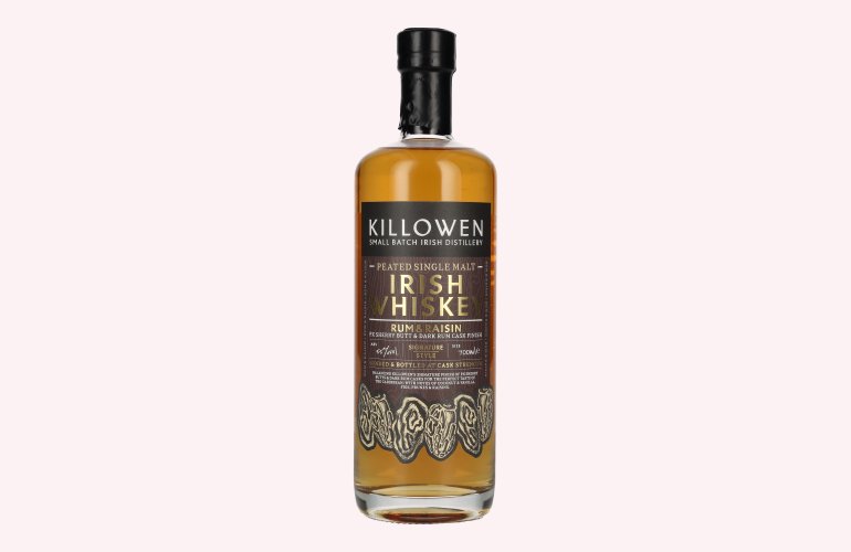 KILLOWEN Rum & Raisin PX Sherry Butt & Dark Rum Cask Finish Irish Single Malt 55% Vol. 0,7l