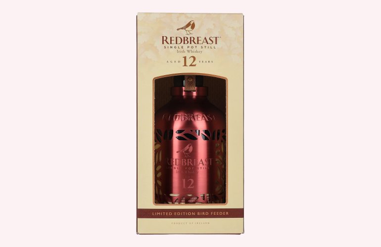 Redbreast 12 Years Old Limited White Edition Bird Feeder 2022 40% Vol. 0,7l in Giftbox