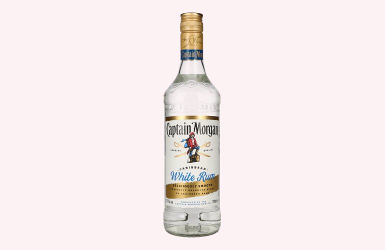Captain Morgan Caribbean White Rum 37,5% Vol. 0,7l