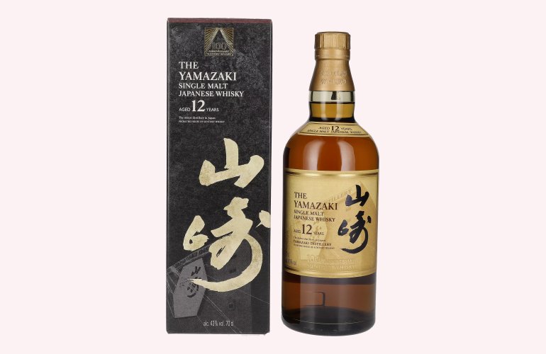 Suntory The Yamazaki 12 Years Old 100th Anniversary Single Malt 43% Vol. 0,7l in Giftbox